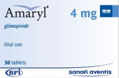 Amaryl 4mg 30 Tabs, Amaryl, Glimepiride